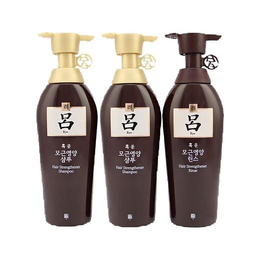 RYOE/吕 棕吕含光耀护损伤修护 洗发水 400ML*2 + 护发素 400ML 组合装保税JPY带授权招加盟代理 商品图0
