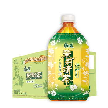 康师傅 茉莉清茶 茶饮料 1L*12瓶 商品图0