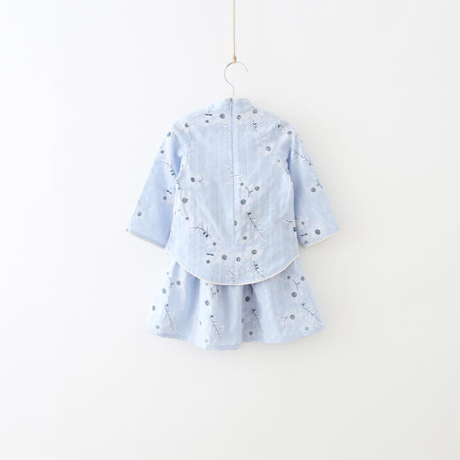 裁缝学苑 TD21女童民国旗袍套装1:1实物服装纸样剪裁图纸牛皮纸样 商品图2