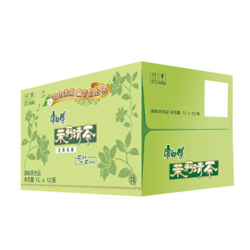 康师傅 茉莉清茶 茶饮料 1L*12瓶 商品图1