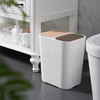 【全民垃圾分类】日式简约环保创意家用干湿双分类垃圾桶  商品缩略图3