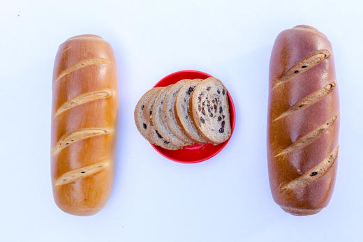 巴伊凯杂粮列巴  600克/两个/一盒 商品图3