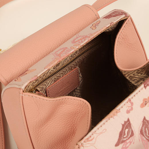 SAINTJOY/上久楷 宋锦女式斜挎包 福蝶 BWS18A0801 商品图7