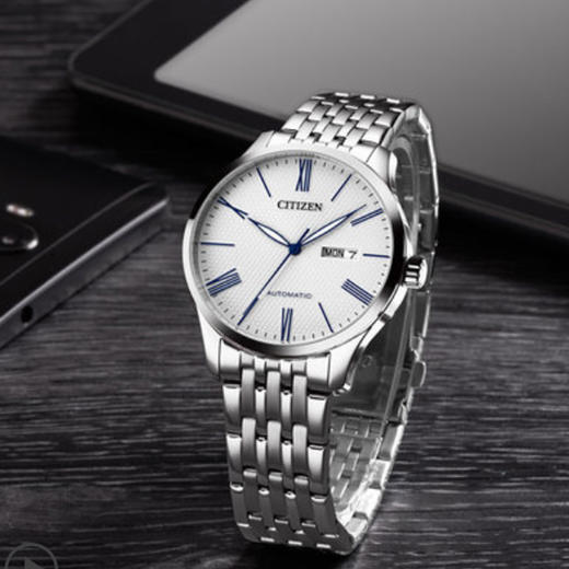 西铁城官方正品机械男手表商务NH8350-59BB 商品图1