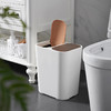 【全民垃圾分类】日式简约环保创意家用干湿双分类垃圾桶  商品缩略图2
