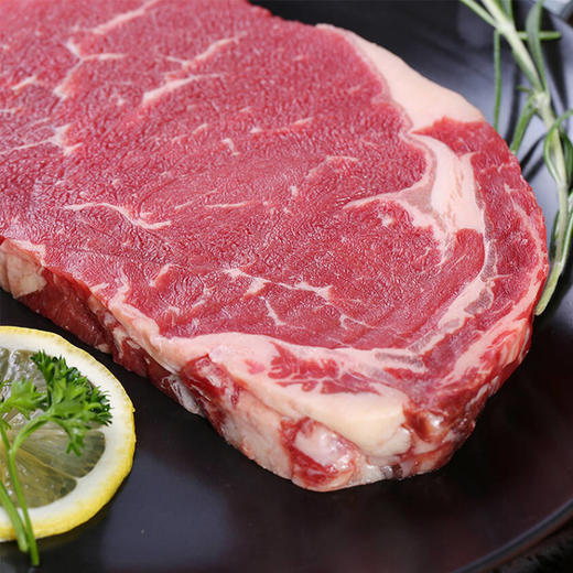 整肉原切安格斯肉眼牛排澳洲直供200天谷饲5片装1000g