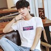 【男装】男士短袖T恤韩版潮流半袖休闲青少年圆领体恤 商品缩略图1