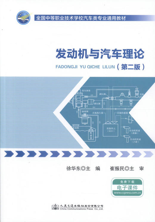 正版现货 发动机与汽车理论（第二版）全国中等职业技术学校汽车类专业通用教材 中等职业学校汽车类专业教学 汽车维修人员学习 商品图1