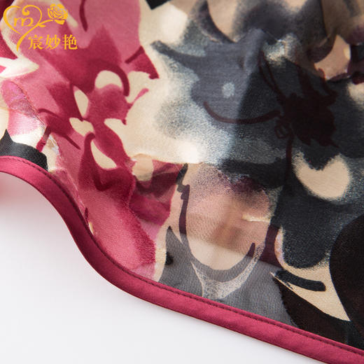 MY-92367新款大码改良旗袍真丝连衣裙TZW 商品图3