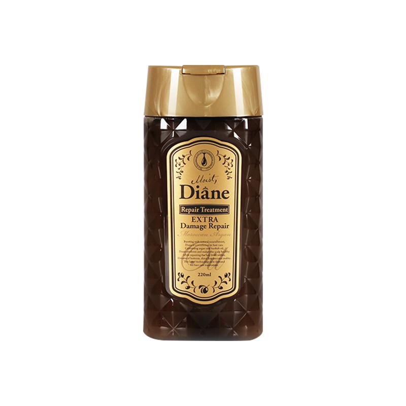 MOIST DIANE/黛丝恩 摩洛哥油护发素 奢华损伤修护型 大贸版 220ML/瓶有票JPY带授权招加盟代理