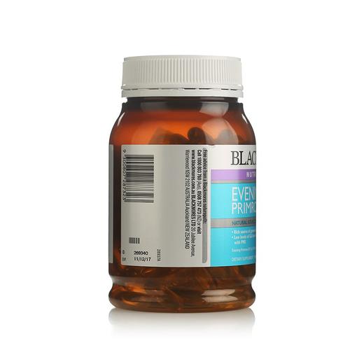 澳洲 Blackmores澳佳宝 月见草油软胶囊 190粒（新老包装随机发货） 商品图3