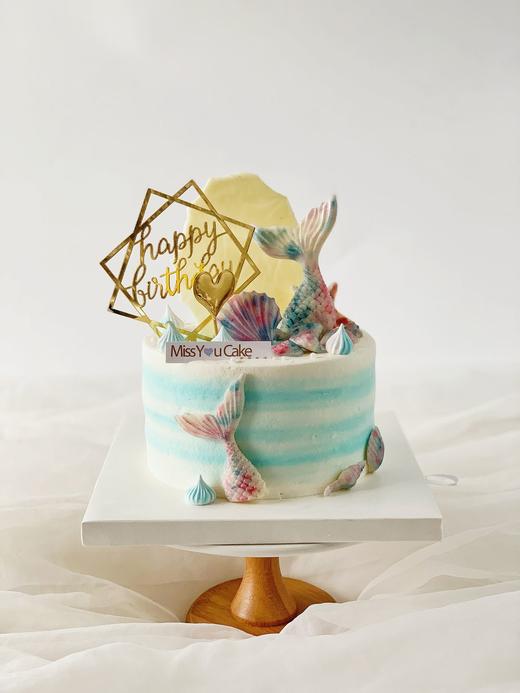 定制款蛋糕 - 美人鱼 商品图0