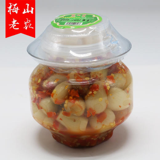 【梅山老农】新化特产农家酸辣藠头（俗称：胡意在）500g 商品图1