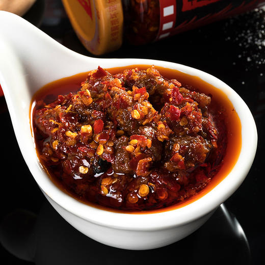 茂德公香辣牛肉辣椒酱超辣魔鬼特辣自制农家拌饭拌面下饭辣酱225g 商品图2