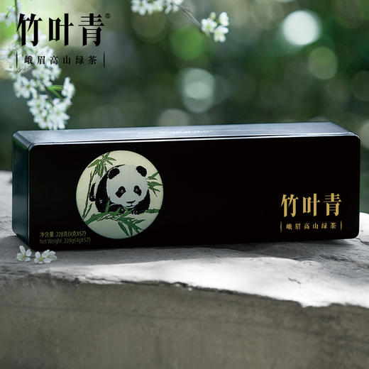 竹叶青茶叶峨眉高山绿茶特级（静心）熊猫款礼盒228g 商品图4