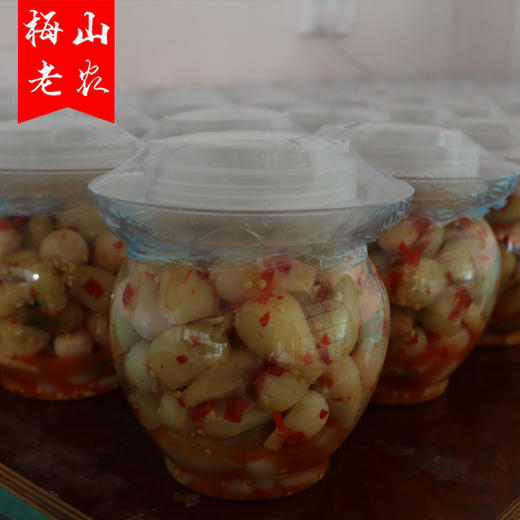 【梅山老农】新化特产农家酸辣藠头（俗称：胡意在）500g 商品图4