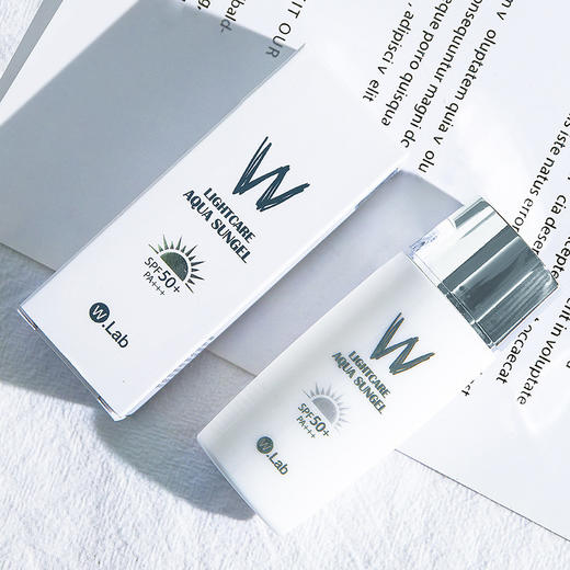 【2瓶更优惠】韩国W.Lab防晒霜50ml装 男女通用儿童可用 防水防紫外线 SPF50+ PA+++  脸部水光清爽不油腻 控油不脱妆 商品图0