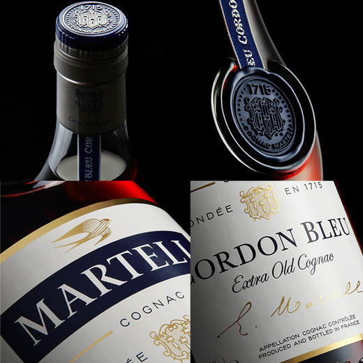 马爹利蓝带700ml 法国干邑白兰地XO洋酒烈酒原装进口 商品图3