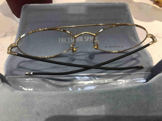 素颜神器！韩国一线大牌 纯钛+18k镀金光学镜架 男女款 商品图11