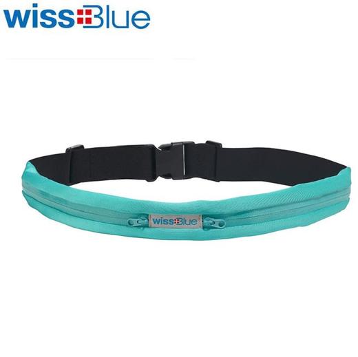 维仕蓝 WISSBLUE  多功能贴身运动双袋腰带包TG-WB1065 蓝色 商品图0