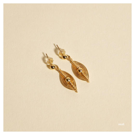 OKRA | Awaken Gold Earrings [定制耳环 大 / 小] 商品图3