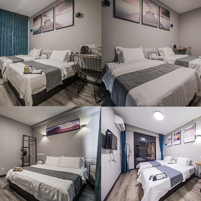 马来西亚 沙巴 仙本那镇酒店 PALY HOTEL 帕丽酒店 现代工业风 商品图1