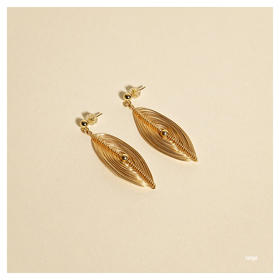 OKRA | Awaken Gold Earrings [定制耳环 大 / 小]