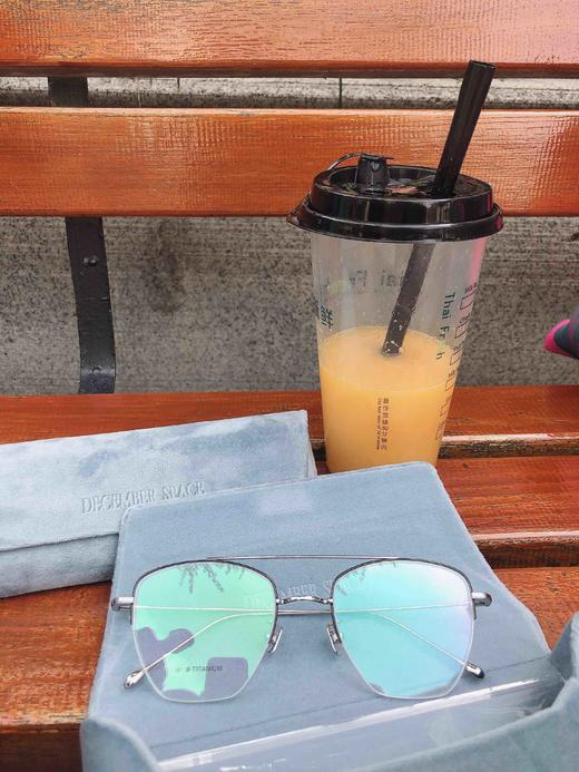 素颜神器！韩国一线大牌 纯钛+18k镀金光学镜架 男女款 商品图3