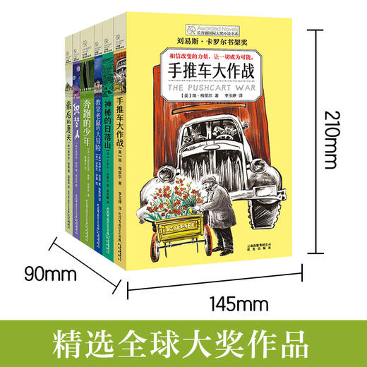 最后的夏天 织梦人 奔跑的少年 教堂老鼠的大冒险 神秘的日落山  手推车大作战  7-6长青藤国际大奖小说第七辑《套装6册 商品图4