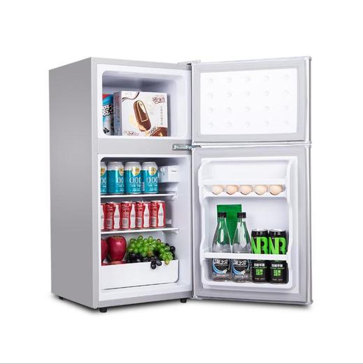 先科冰箱rongsnd小型电冰箱家用双门三门118l