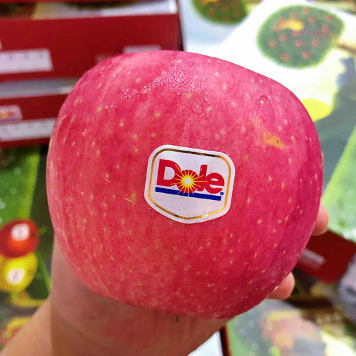 都乐特级红富士都乐大牌红富士苹果礼盒装12只个头均匀口感脆甜完美