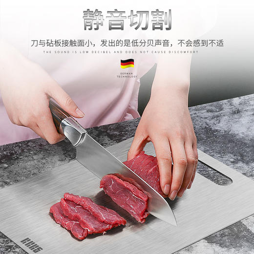 不锈钢砧板——易清洗，不发霉，抗菌去腥 商品图3