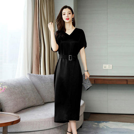 WZNH-SERQ1922欧洲站洋气小香风连衣裙 商品图2