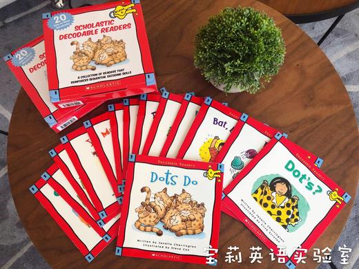 【4岁+推荐】自然拼读“红宝盒” Decodable Readers Box AB 2盒+讲解，流利拼读【配套精讲训练营】送全套原声音频 商品图1