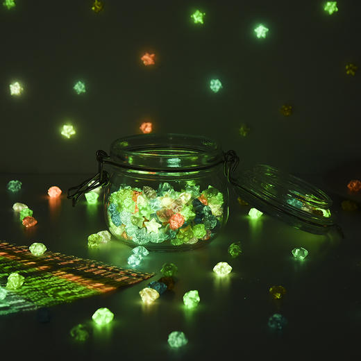 三年二班星星折纸条彩色幸运星创意手工学生夜光叠五角星套装