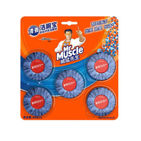 【洁厕】威猛先生洁厕块洁厕宝清香型清洁剂蓝泡泡家用卫生间马桶洁厕灵剂