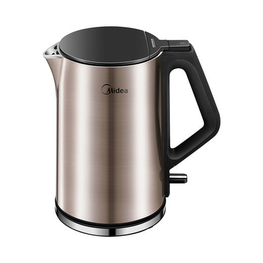 美的（Midea）电水壶烧水壶电热水壶全不锈钢一体无缝内胆1.5L双层防烫防干烧 HJ1510a 商品图0