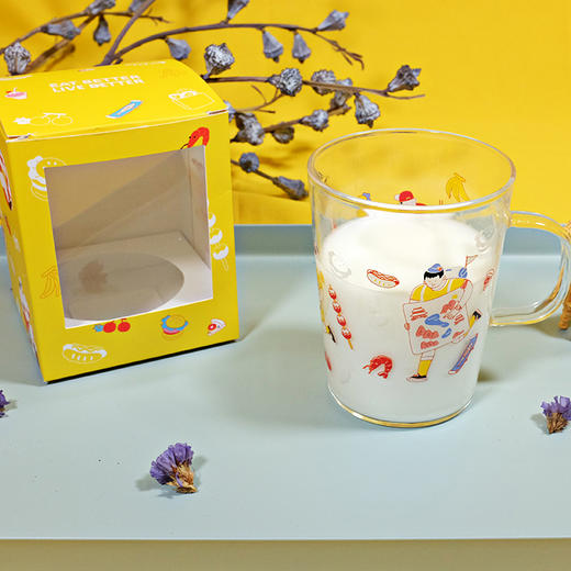 吃喝玩乐系列 玻璃杯 商品图2