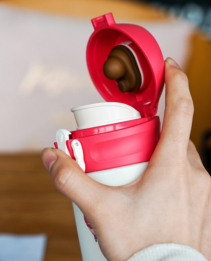 官方授权杯具熊热气球弹跳杯480ml