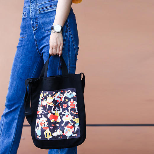 吃喝玩乐系列 帆布袋 商品图4