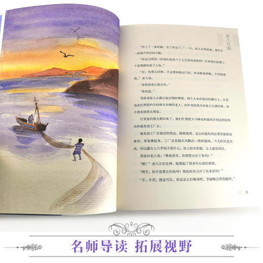 优等生必读文库·世界经典名著主题悦读系列 老人与海 商品图4