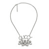 GUCCI/古驰女式Guccy银色镶钻花丛做旧项链 毛衣链 YBC073230001013JPY带授权招加盟代理 商品缩略图3