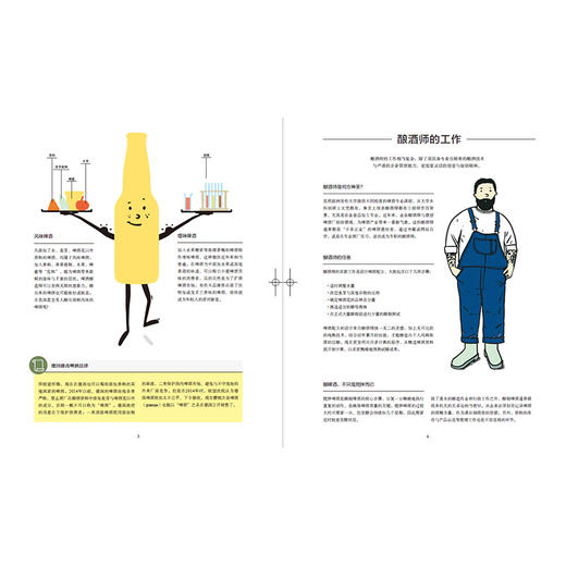 啤酒原来是这么回事儿 法 吉雷克·奥贝尔 著 一本超精美手绘的啤酒完全手册 商品图3