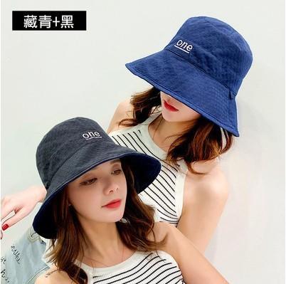 【双面渔夫帽】夏季韩版百搭学生网红防晒遮阳帽夏季遮脸太阳帽女 商品图6