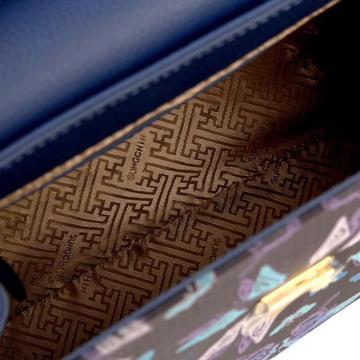 SAINTJOY/上久楷 宋锦女式背包 ·福蝶  BWS18A0501 商品图4