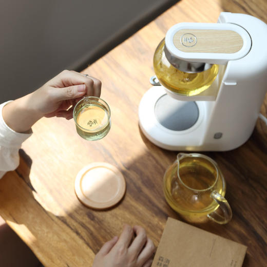 鸣盏 | 沙漏茶饮机 小型全自动加厚玻璃家用煮茶器MZ-1151 商品图8