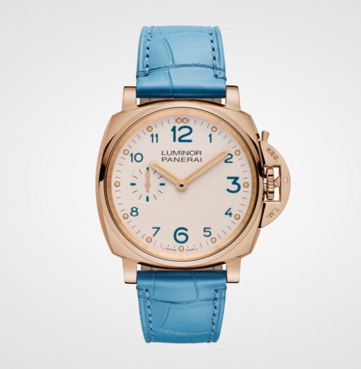 沛纳海 Panerai Luminor DUE系列手动机械中性腕表 PAM00741 商品图0