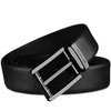 七匹狼男士皮带 商务休闲头层牛皮针扣裤腰带男 7A528111900-09 黑色 商品缩略图2