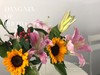 【往后余生 】中花向日葵3 粉百合6朵 红豆1支 商品缩略图6