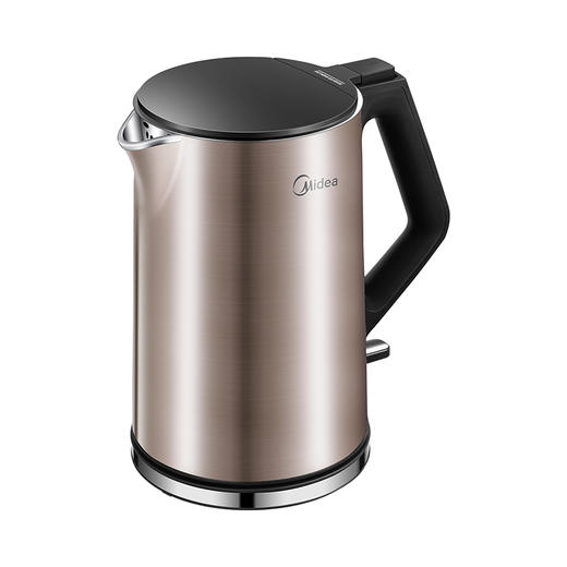 美的（Midea）电水壶烧水壶电热水壶全不锈钢一体无缝内胆1.5L双层防烫防干烧 HJ1510a 商品图1